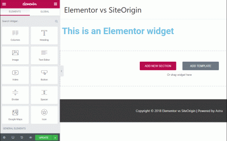 elementor drag and drop elementor drag and drop